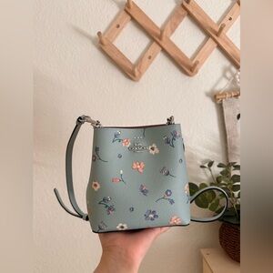 Coach mini bucket bag